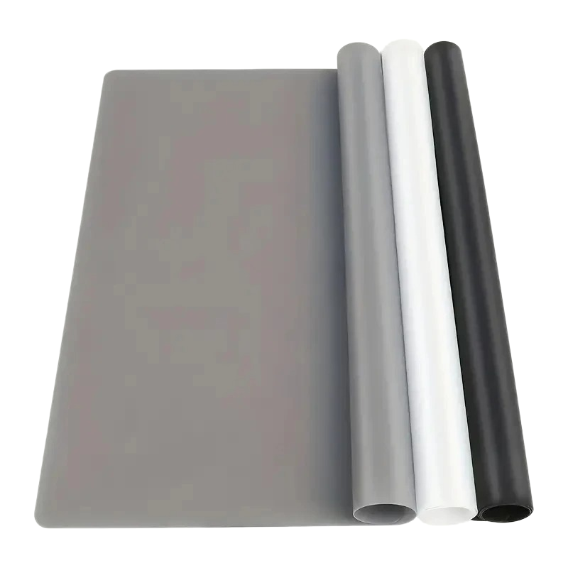 Kitchen Baking Table - Tappetino in Silicone Multicolore Grande, Antiaderente,