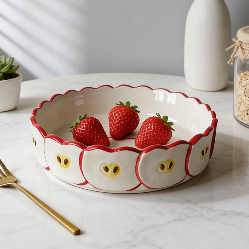 Kitchen Baking Table - Piatto in ceramica a forma di