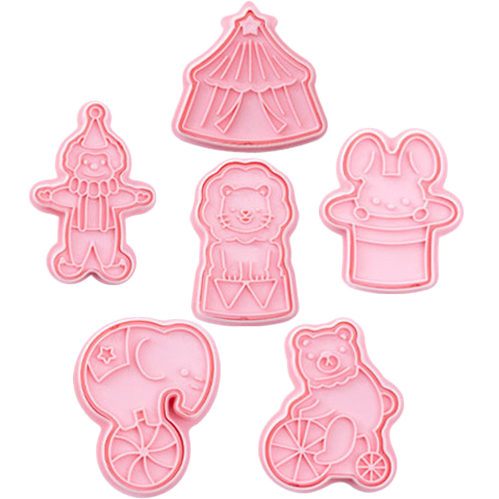 Baking Kitchen Diy - 6 Pezzi Tagliabiscotti in Plastica a