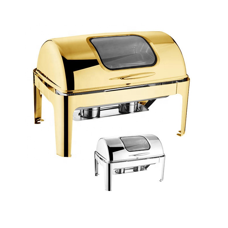Kitchen Baking Utensil Set - Scaldavivande Rettangolare di Lusso in Acciaio