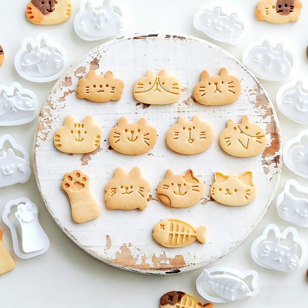 Baking Kitchen Diy - Stampi per biscotti a forma di