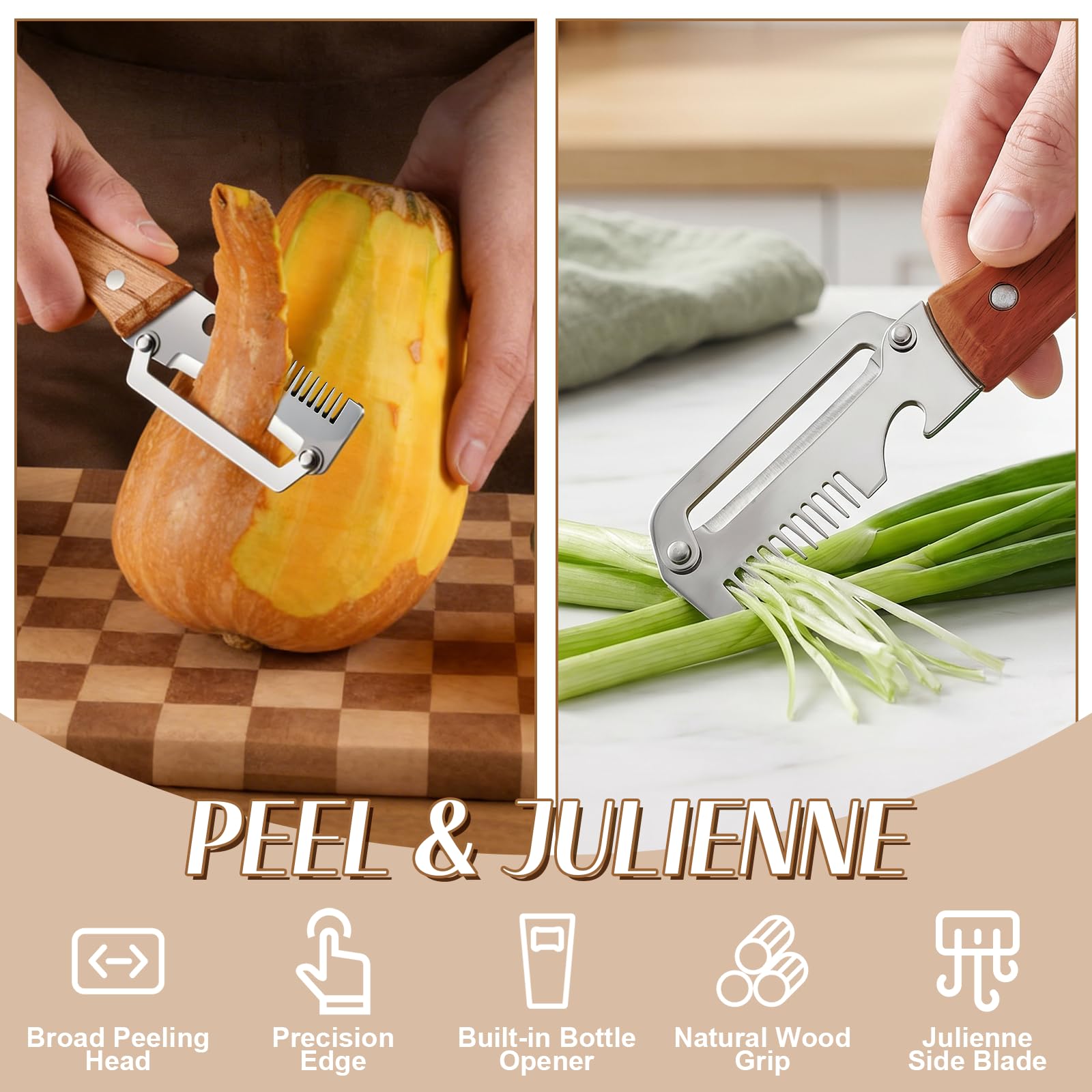 Pelapatate 3-in-1 con Manico i - Kitchen Jobs recensione e prezzo