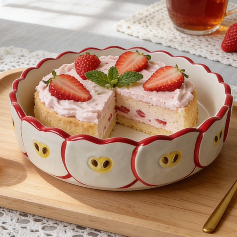 Piatto in ceramica a forma di  - Kitchen Baking Table recensione e prezzo