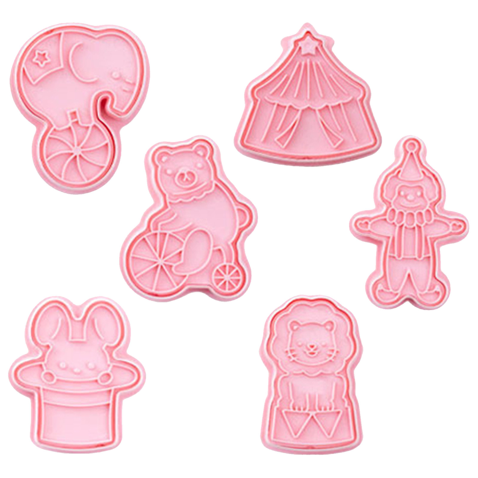6 Pezzi Tagliabiscotti in Plas - Baking Kitchen Diy recensione e prezzo