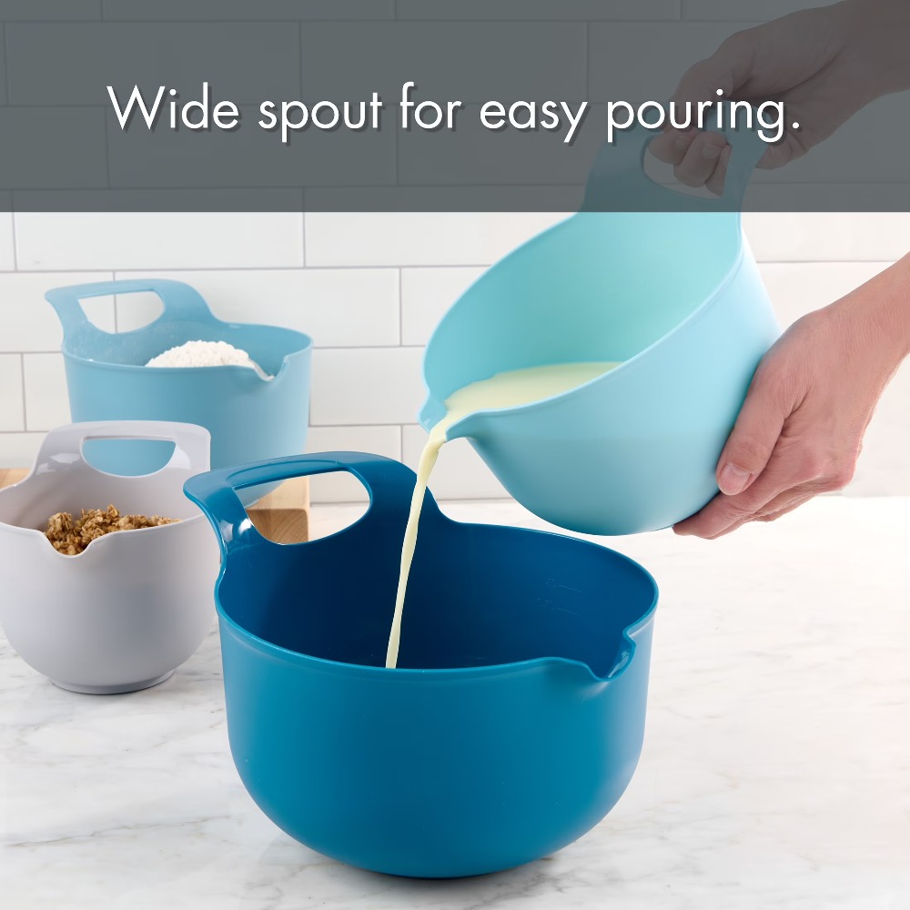 Set di 4 Ciotole in Plastica I - Kitchen Baking Utensil Set recensione e prezzo