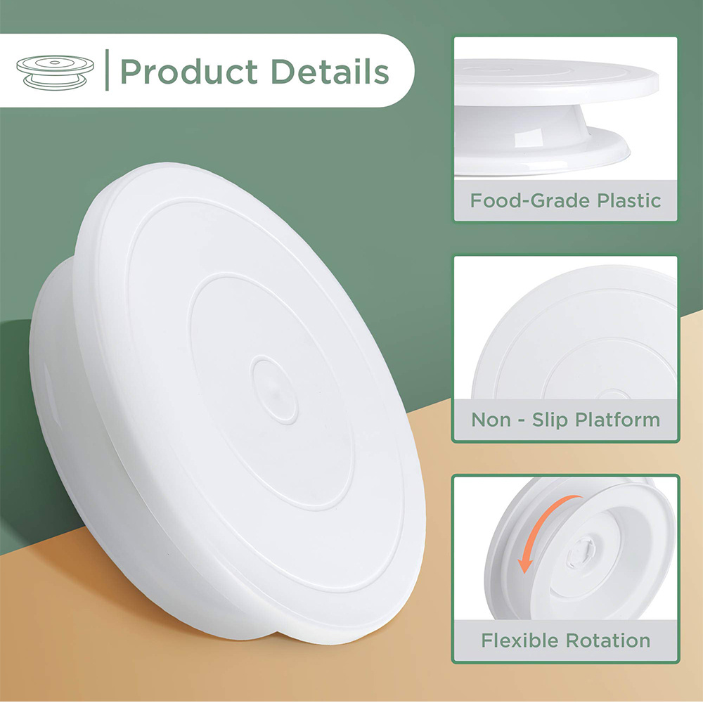 Giradischi per torte in plasti - Kitchen Baking Table recensione e prezzo