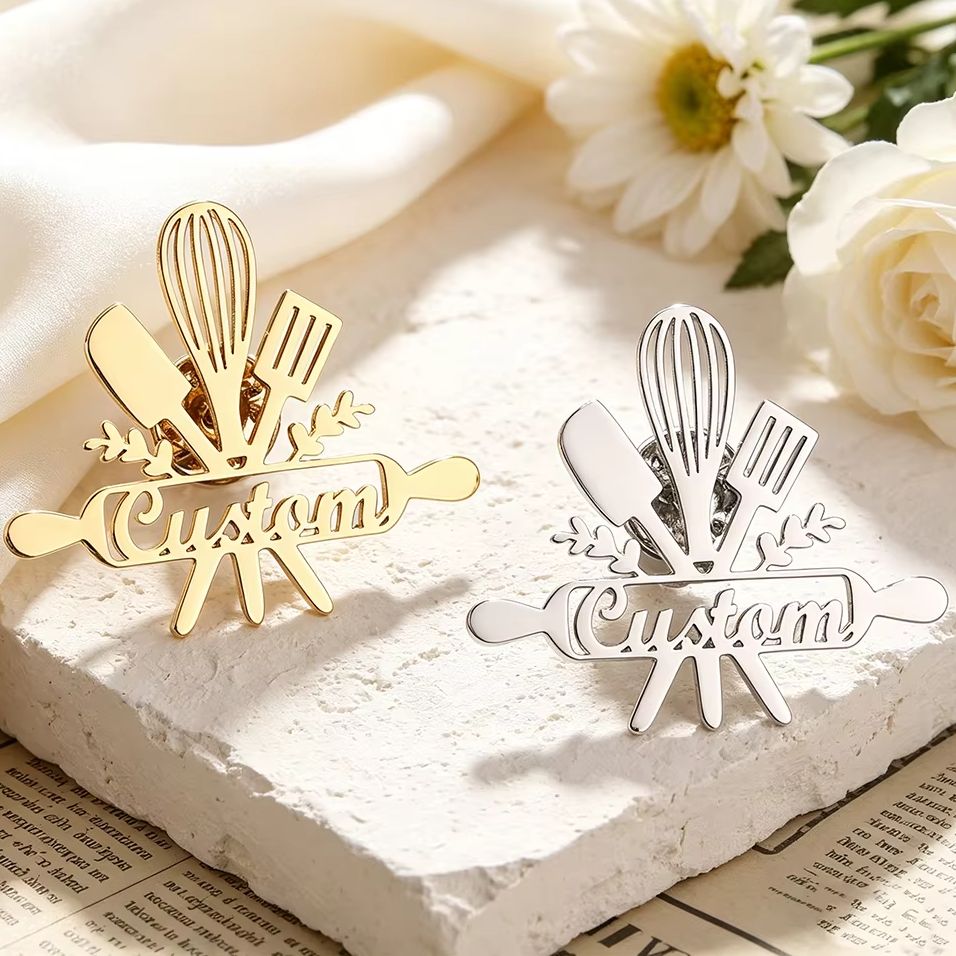 Spilla Personalizzata in Accia - Kitchen Baking Utensil Set recensione e prezzo